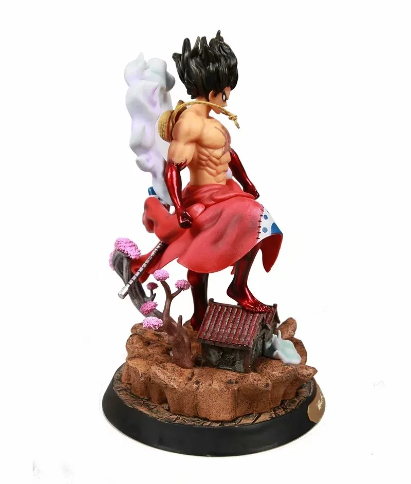 Аниме one piece Wano Luffy gear Four 4 Snakeman GK статуя кимоно Обезьяна D Луффи ПВХ фигурка Коллекционная модель игрушки куклы