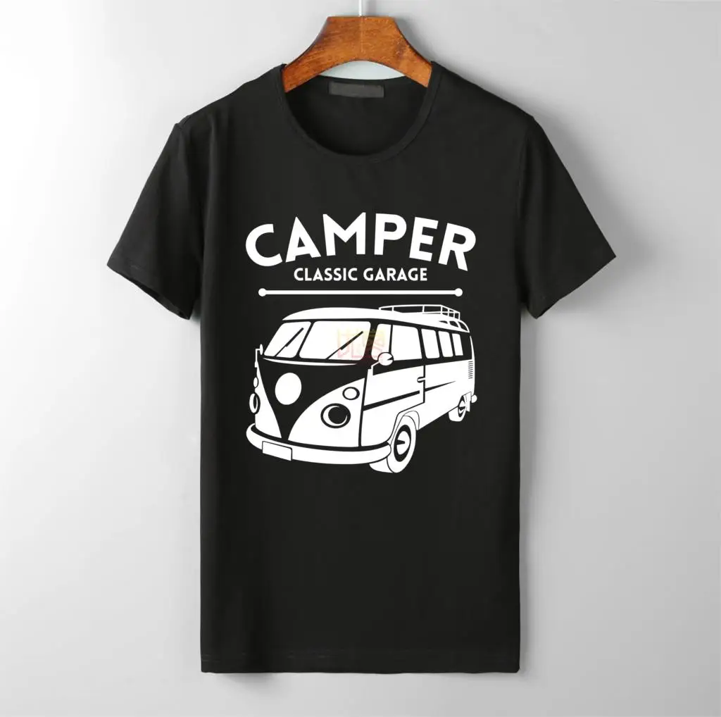 Мужские camper футболка Фольксваген Ван Жук классический blueprint мужской дизайн