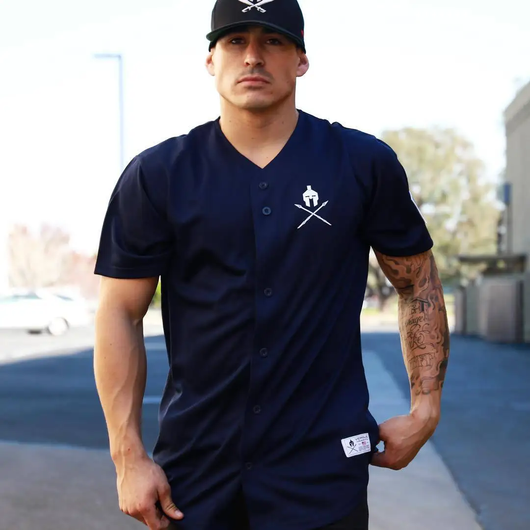 Muscle Dr. Brothers мужские летние новые стильные спортивные фитнес с коротким рукавом в западном стиле трикотажные рубашки для бега тренировочный костюм