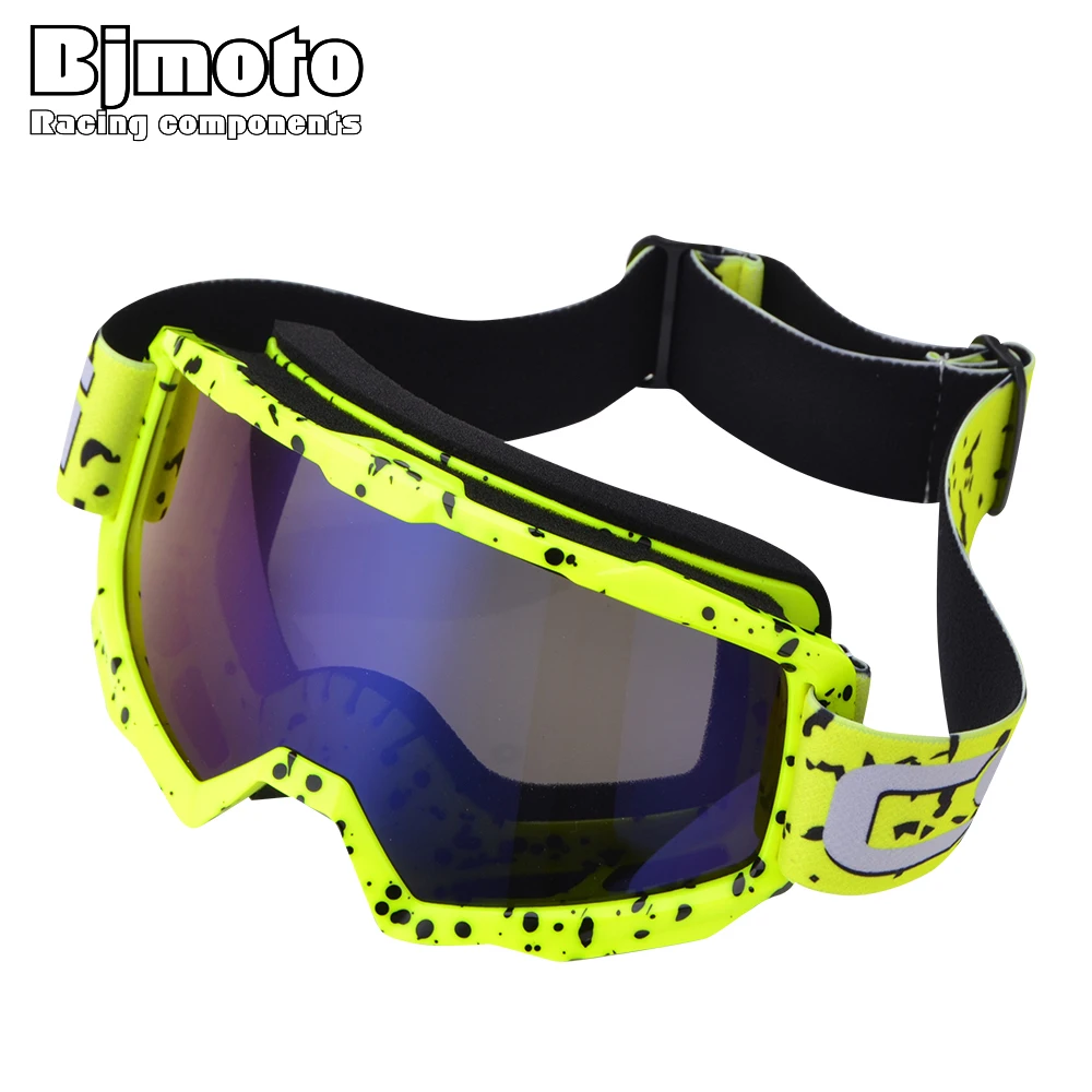 BJMOTO наружные ветрозащитные солнцезащитные очки для мотокросса шлем Dirtbike внедорожные мотоциклетные очки горный велосипед atv гоночные очки