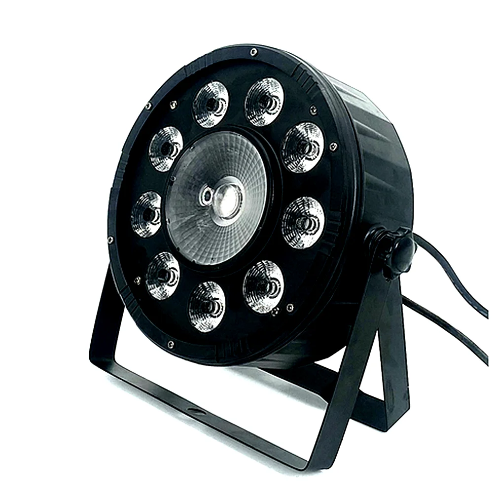 Светодиодный сценический прожектор DJ lighing par 9x10W + 30W цифровой светодиодный для