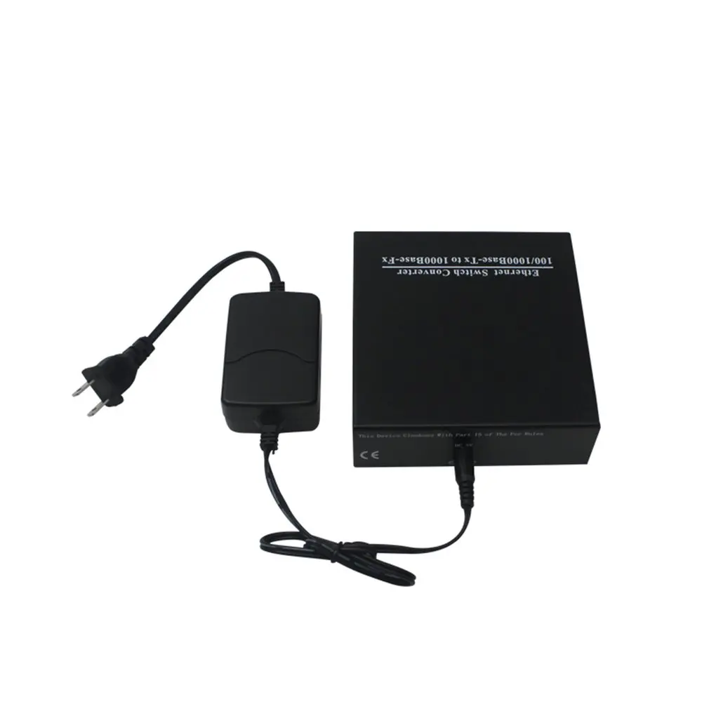 

HTB-GS18 Gigabit Fiber Transceiver 1 Optical 8 Electro-optical Converter 8-Port Monitoring Switch