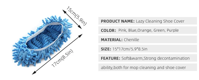 Напольная пыль микрофибра чистящие тапочки Ленивые обувь крышка Швабра очиститель окна дома