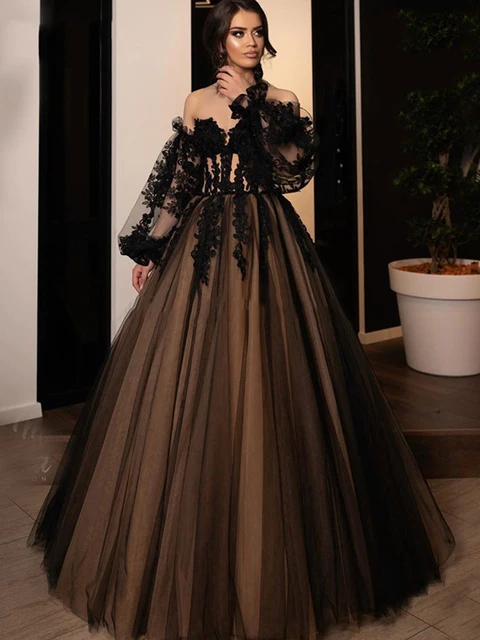 Sexy Black Formal Evening Gowns 