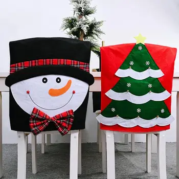 

Christmas Chair Cover Merry Christmas Decoration For Home 2020 Christmas Ornament Xmas Navidad Noel Gifts Happy New Year 2021