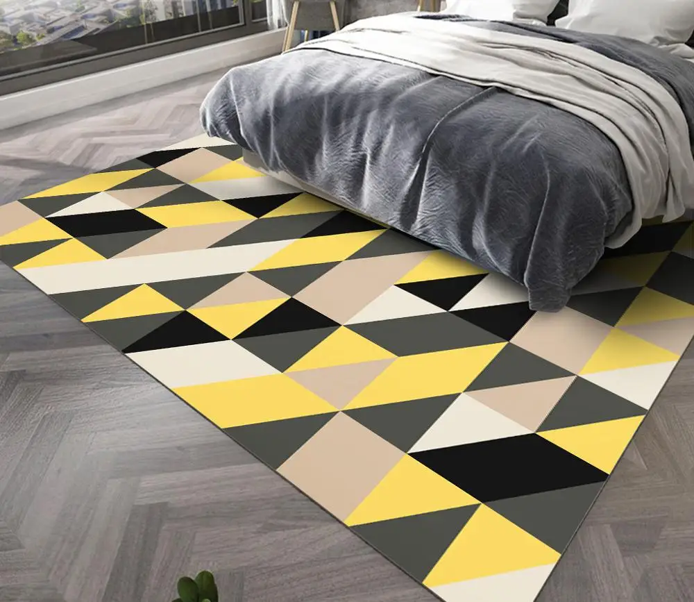 Hot Sales Carpet Bedroom Area Rugs Modern Style Bedroom Living Room