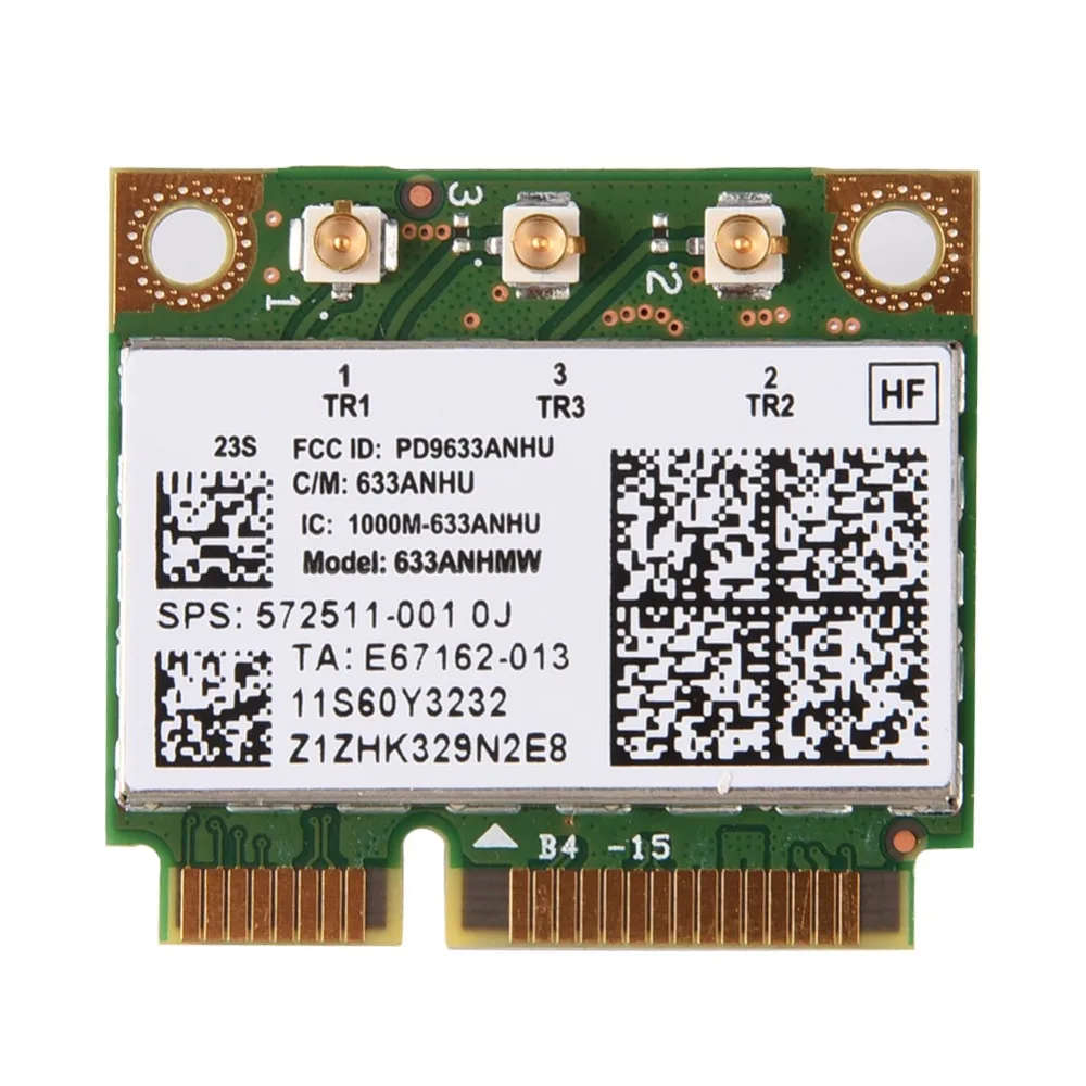 2,4/5 Гб двухполосный мини PCI-E Вай-Фай адаптер карты для lenovo для IBM для Intel 6300 СМВП Wi-Fi карта сети
