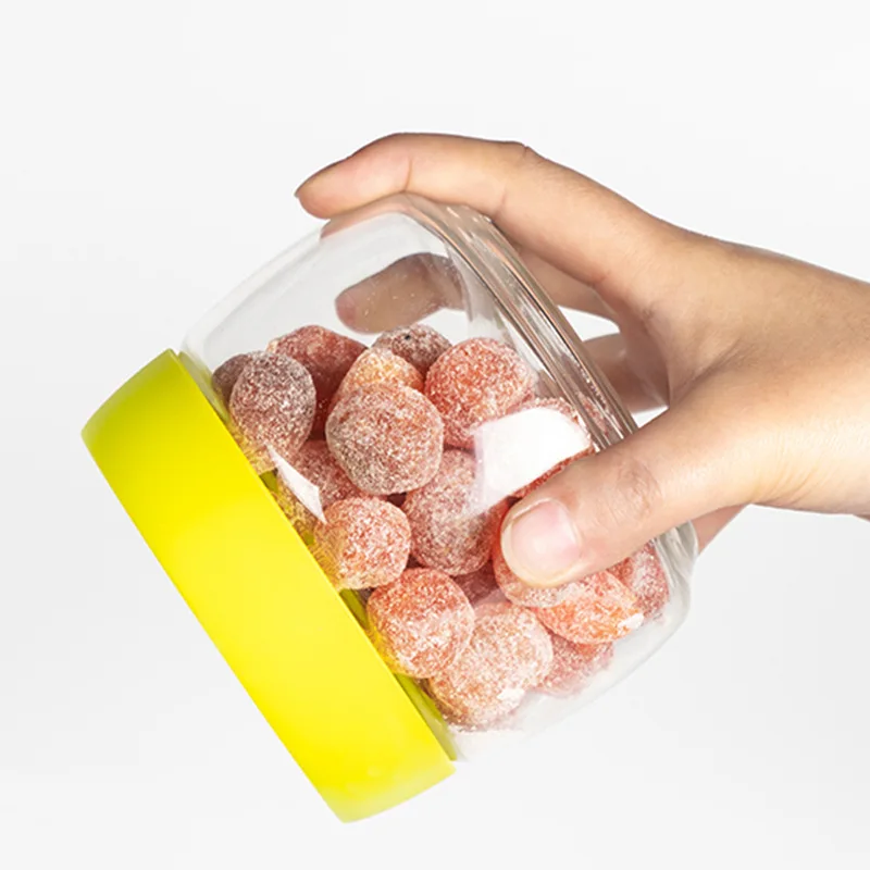 Vacuum Food Container One-button Inner Pump Airtight Plastic Storage Jars Coffee Container Set  Lunch Box Kitchen Accessories