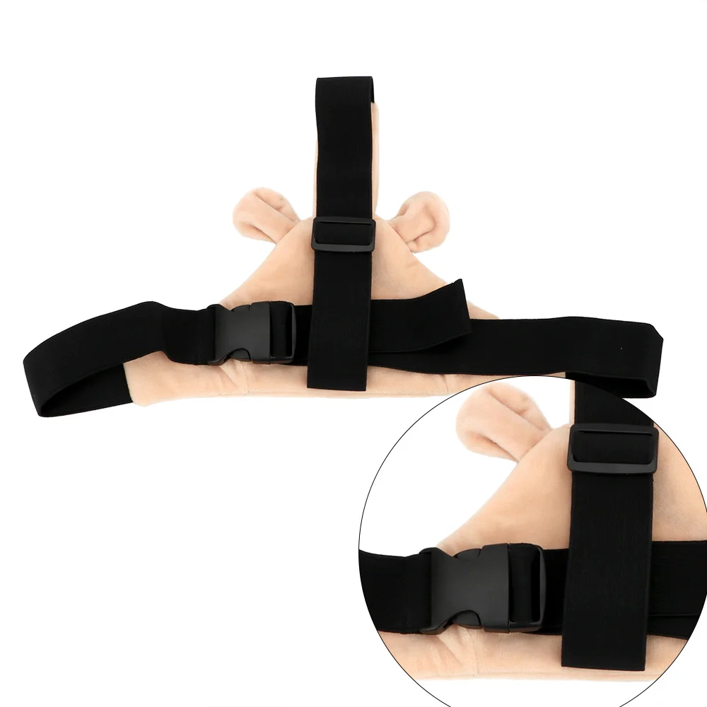 LEEPEE Baby Car Safety Seat Baby Sroller Holder Belt Adjustable Car Seat Sleep Nap Head Fixing Band Sleep Support