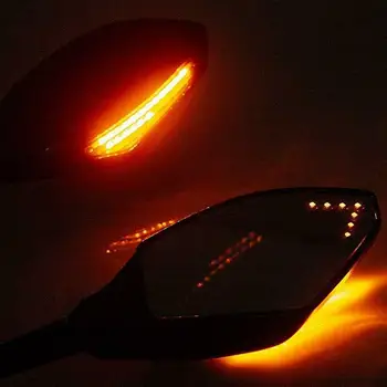 

Parts Turn Signals Lights Motorcycle Rearview Side LED Racing style Lamp