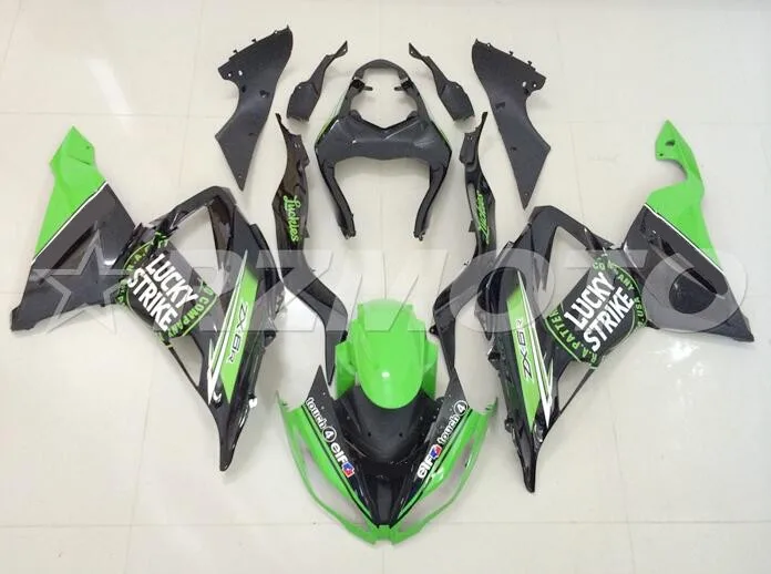 ABS обтекатель комплект подходит для Kawasaki ZX6R 2013 Обтекатели ZX-6R ниндзя 636 599 кузов комплект lucky