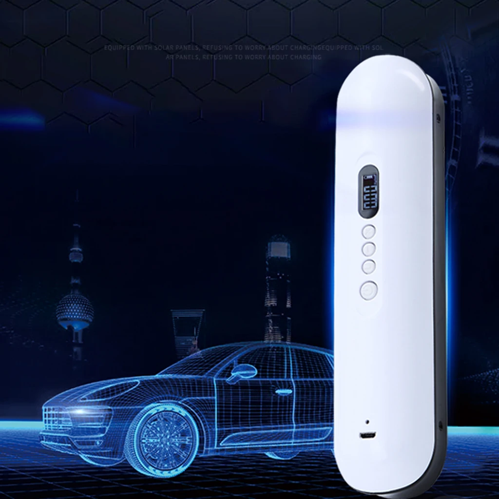 1pc 120PSI Cordless Car Air Compressor Pump Portable Inflator Car Tyre Pump Wireless Air Compressor Car Bike Dropship Good