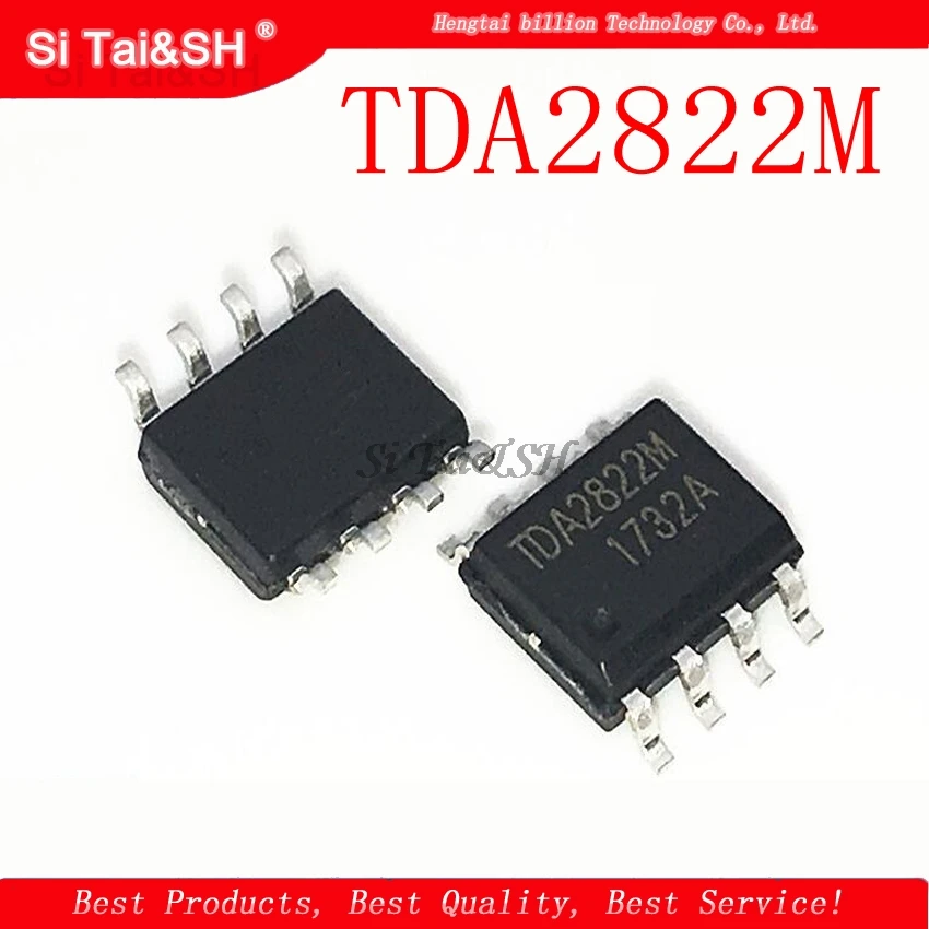 

10PCS TDA2822M TDA2822 SOP SMD SOP8 New original