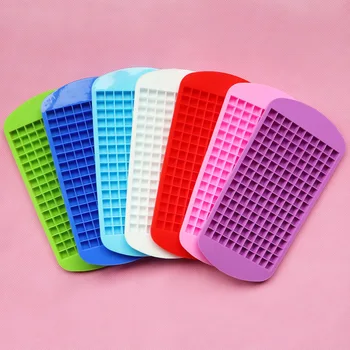 

Ruminate DIY Home Silicone Ice Tray Ice Cubes Mould Mini Square 160 Lattice Silica Gel Ice Mold