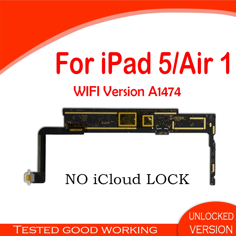 Материнская плата A1474 logic для ipad 5 / AIR 1 с чипами разблокированная хорошо