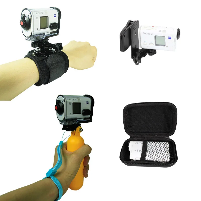 Accessories Kit for Sony Action Camera FDR x3000 Hdr-AS15 AS20 AS30v AS300 AS50 AS100v AS200v HDR-Az1 x1000v Sports Cam Holder Accessories Kit for Sony Action Camera FDR x3000 Hdr-AS15 AS20 AS30v AS300 AS50 AS100v AS200v HDR-Az1 x1000v Sports Cam Holder