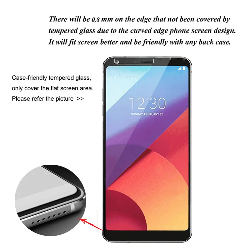 3 шт закаленное стекло для LG G6 Защитная пленка для экрана для LG G6 H870 H871 LS993 стеклянный экран 9H