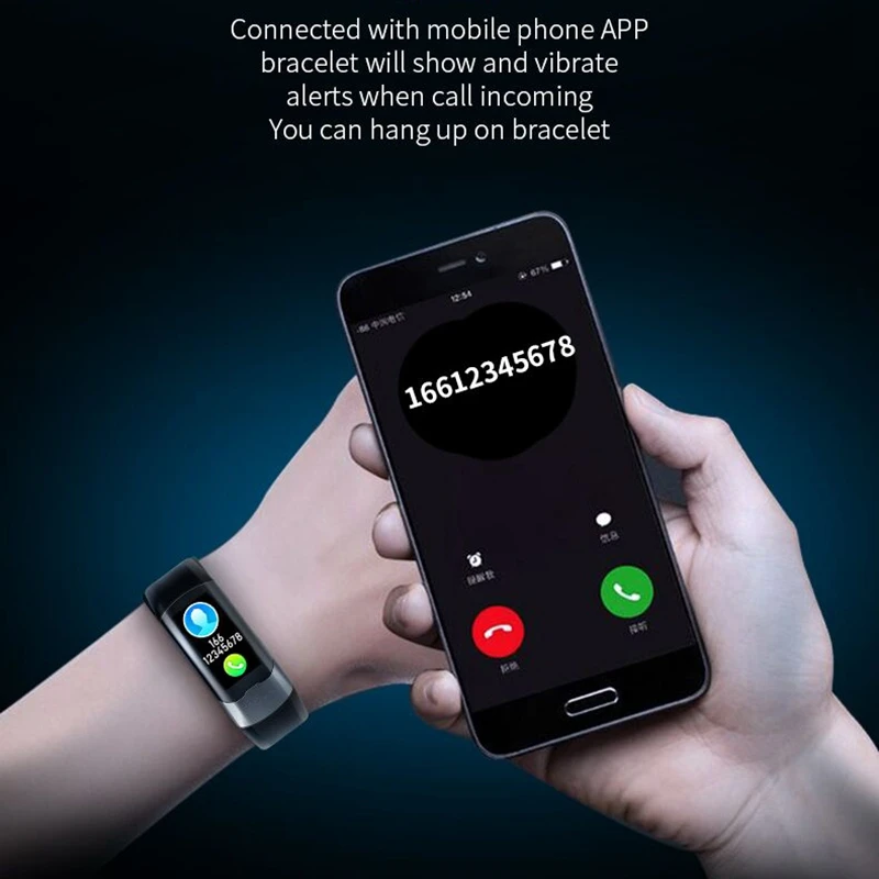 FFYY-spovan H02 Bluetooth браслет G сенсор для женщин физиологический пульсометр измеритель артериального давления Шагомер фитнес-трекер Смарт