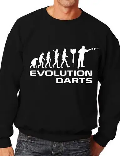 

Evolution Of Darts Dart Player Funny Adult Sweatshirt Jumper Birthday Gift More Size and Color-E174