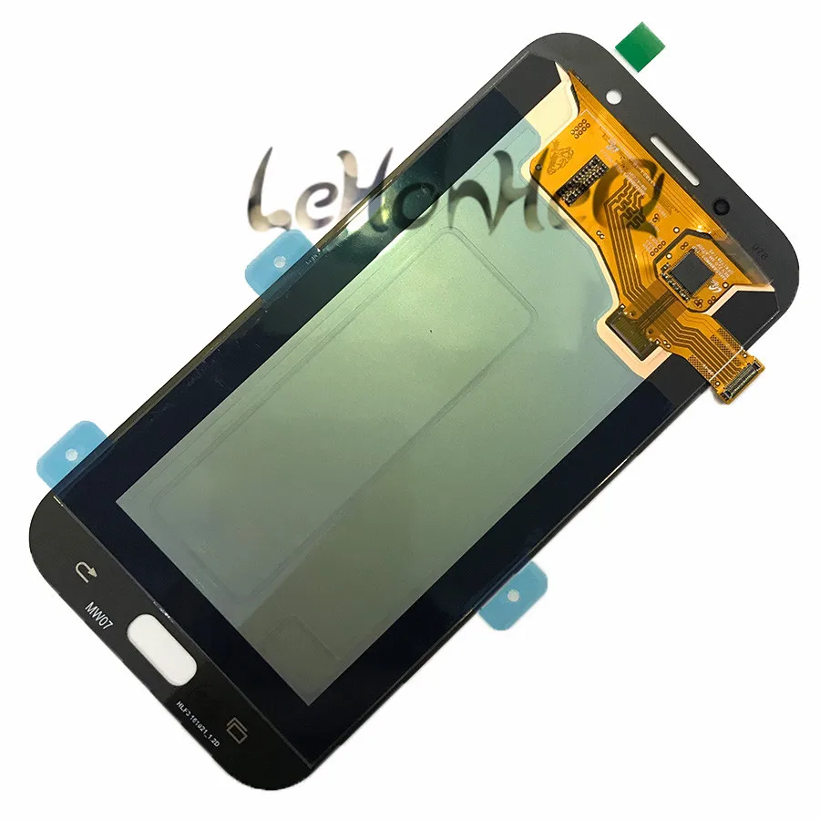5," AMOLED lcd для Samsung Galaxy A7 A720 A720F SM-A720F ЖК-дисплей с сенсорным экраном дигитайзер сборка