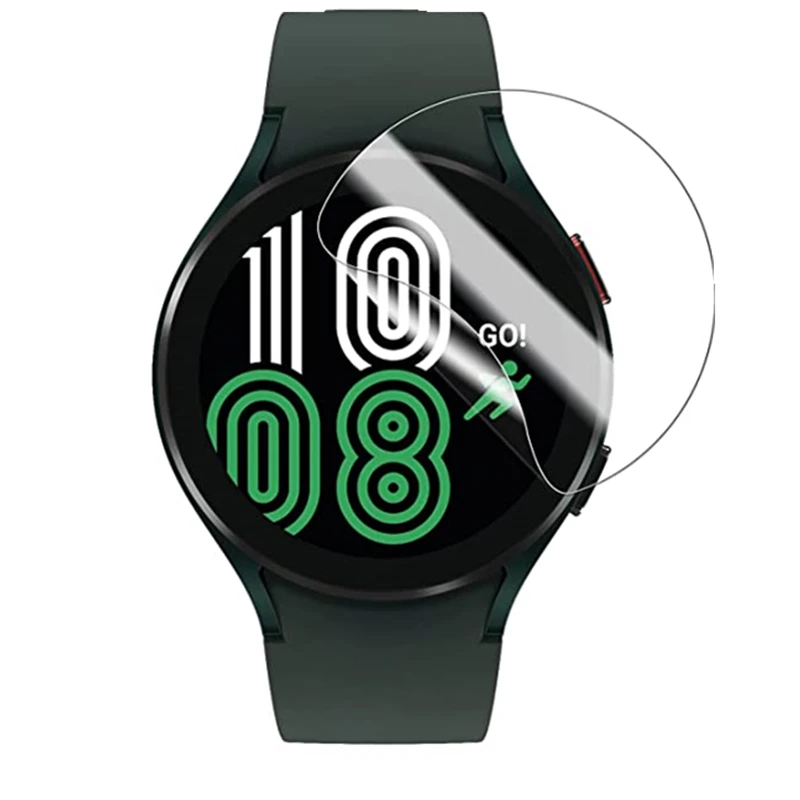 Защита экрана для Samsung Galaxy Watch 4/4 Classic 42 мм 46 Active 2 40 44 мягкая пленка 3 41 45 | Наручные