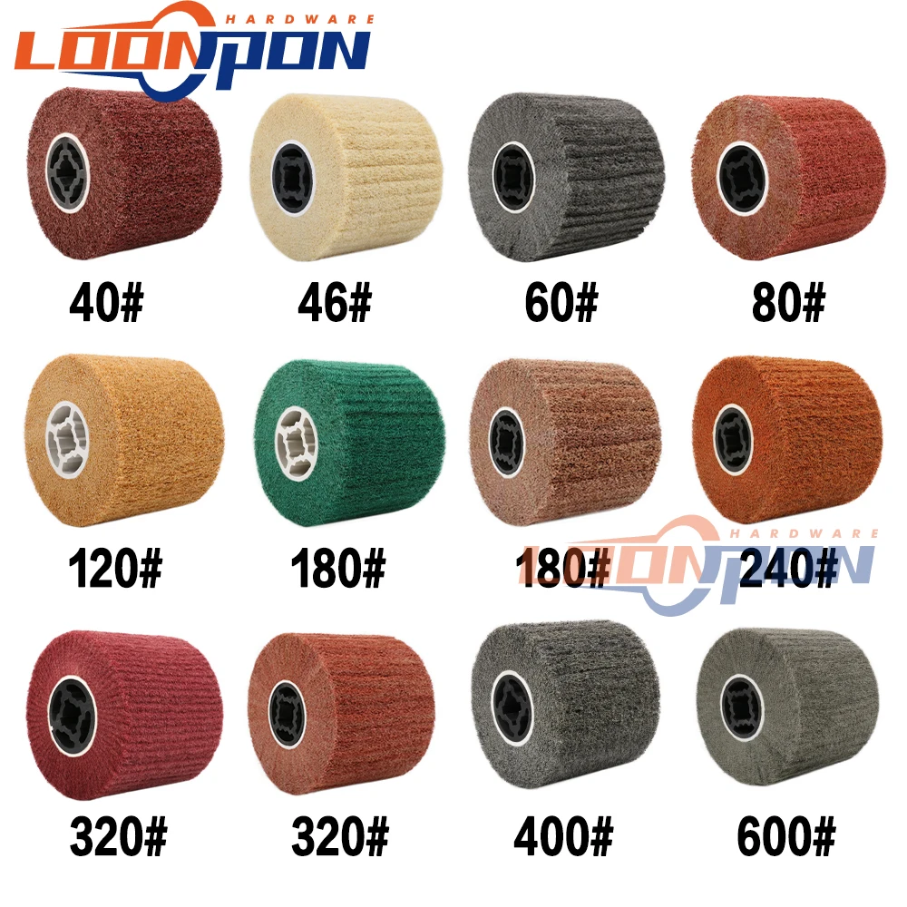 Abrasive Wheels Sandpaper Flap Polishing Drawing Wheel Rust Removal for