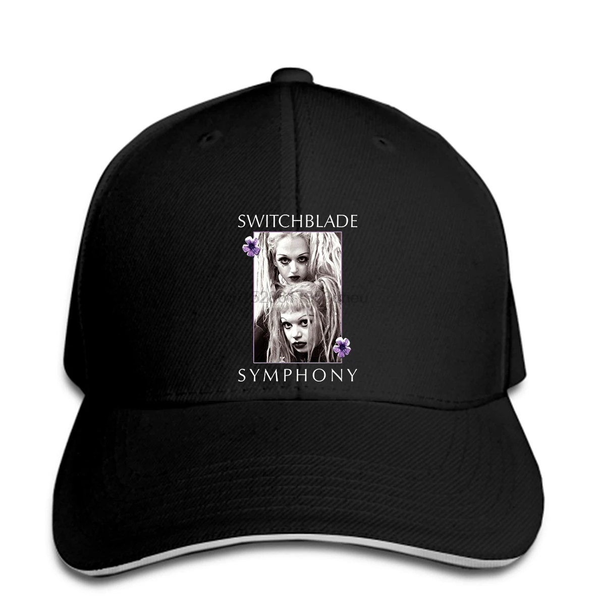 Бейсбольная кепка SWITCHBLADE SYMPHONY в готическом стиле 90s snapback