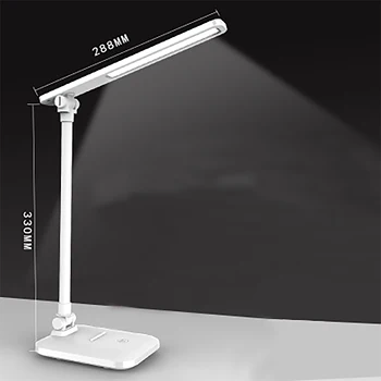 

New Rotatable LED Desk Lamp 3 Modes 5 Dimmable Levels Touch USB Rechargeable Reading Light Eye-protect with Timer Led Table Lamp