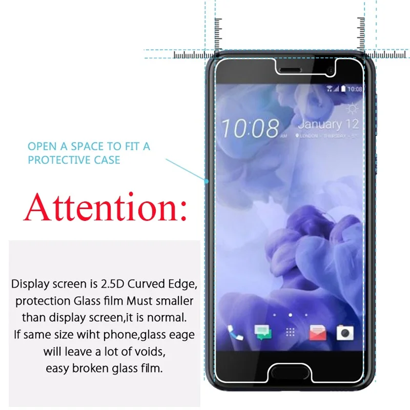 Закаленное стекло 2.5D 9H для Vertex impress pear wolf Eagle 4G tiger защитная пленка стекло|Защитные