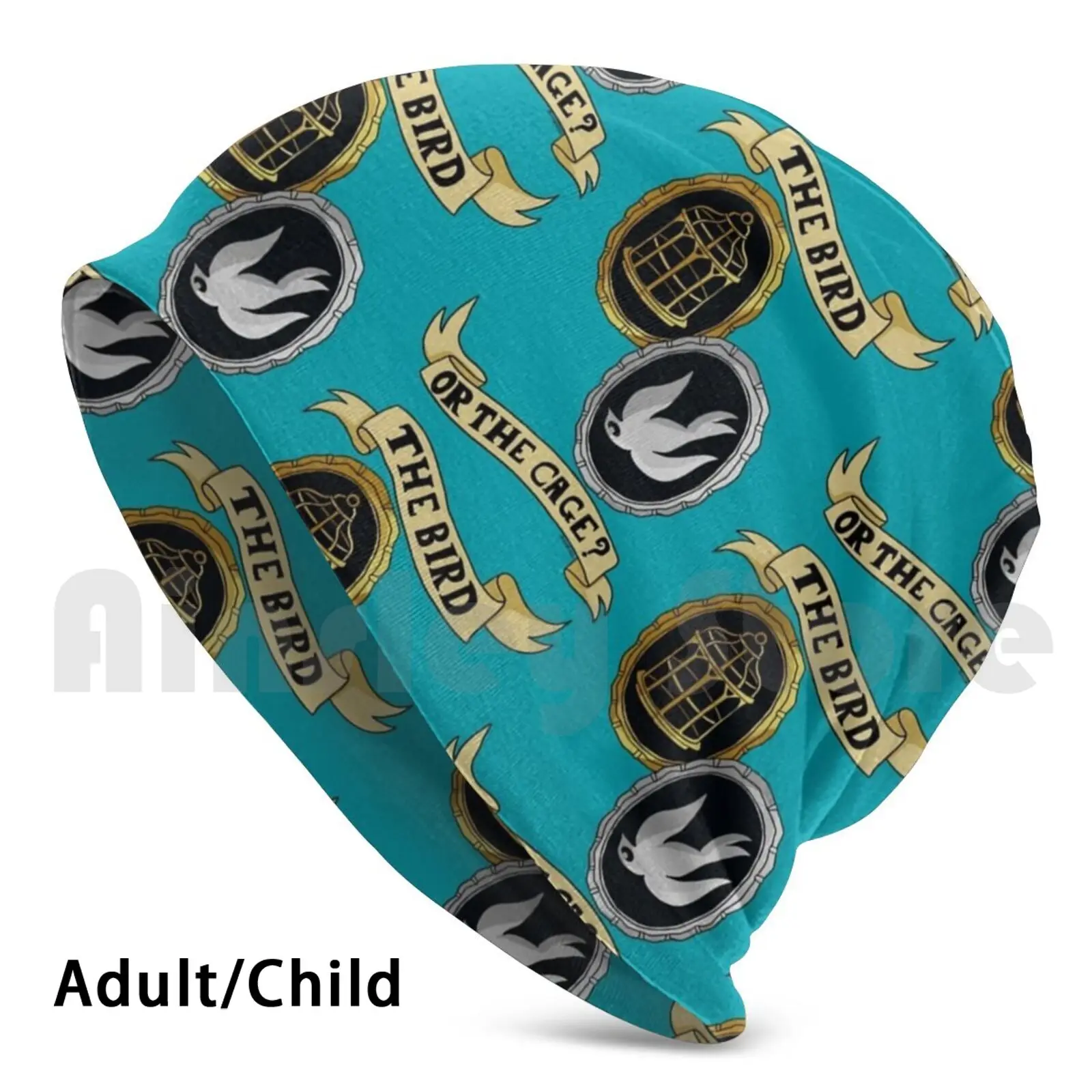 La Uccello? O La Gabbia? Berretti Cappello Lavorato A Maglia Gabbia Per Uccelli Hip Hop Bioshock Paglietta Infinita 1850 Bioshock