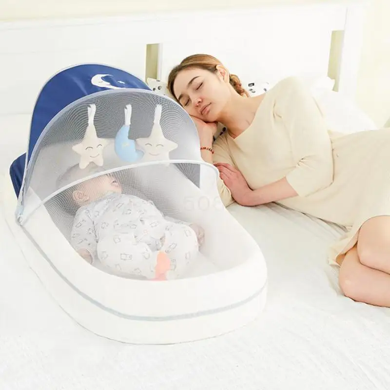 Portable Bed Baby Foldable Neonatal Movable Bionic Bb Pressure Protection |