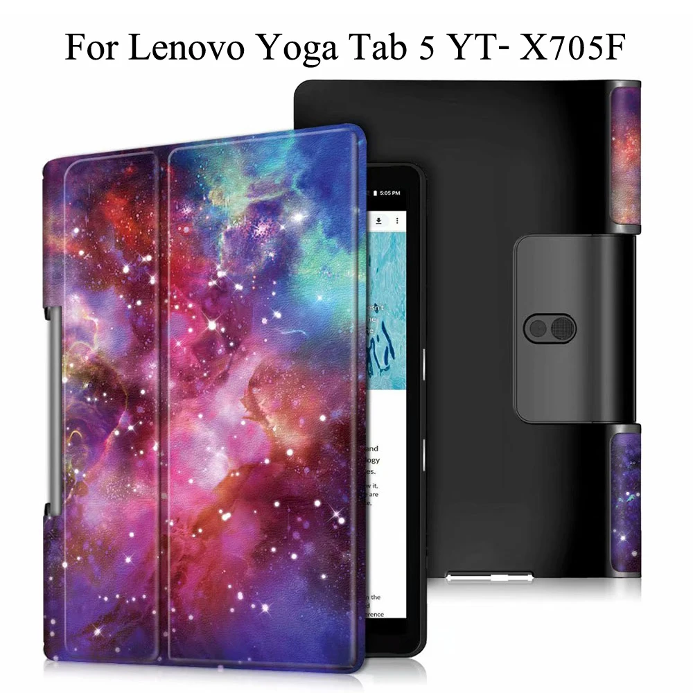 Funda inteligente de cuero para Lenovo Yoga Tab 5 2019, X705F/X705X, Yoga, yt-x705f, yt-x705x