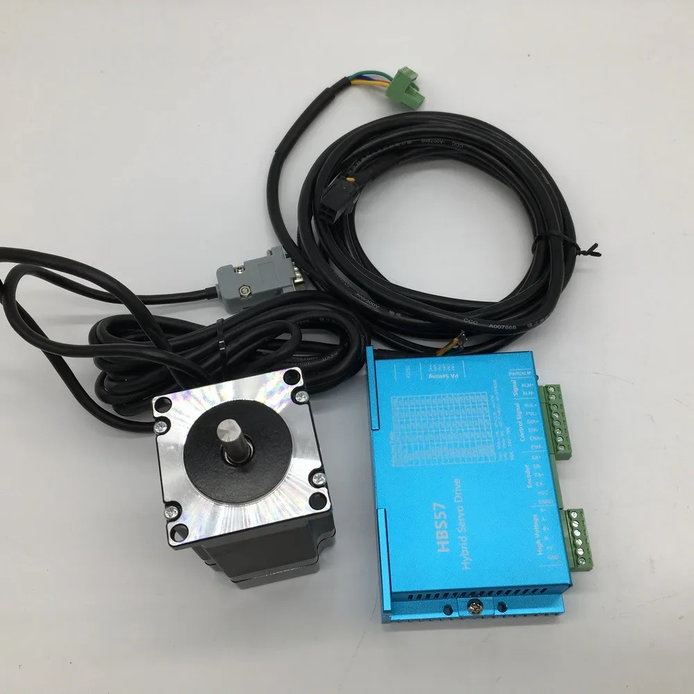 Шаговый двигатель Nema23 57 мм с закрытым циклом драйвер 2.2N.m 315Oz-in Hybird энкодер простой