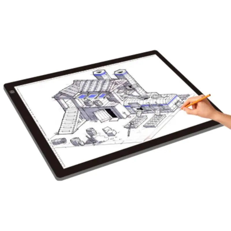 

A2 LED Artist Tattoo Art Stencil Board Light Tracing Drawing Board Thin Pad New