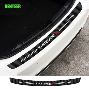 

Carbon fiber Sportage R Car bumper sticker for KIA Sportage R