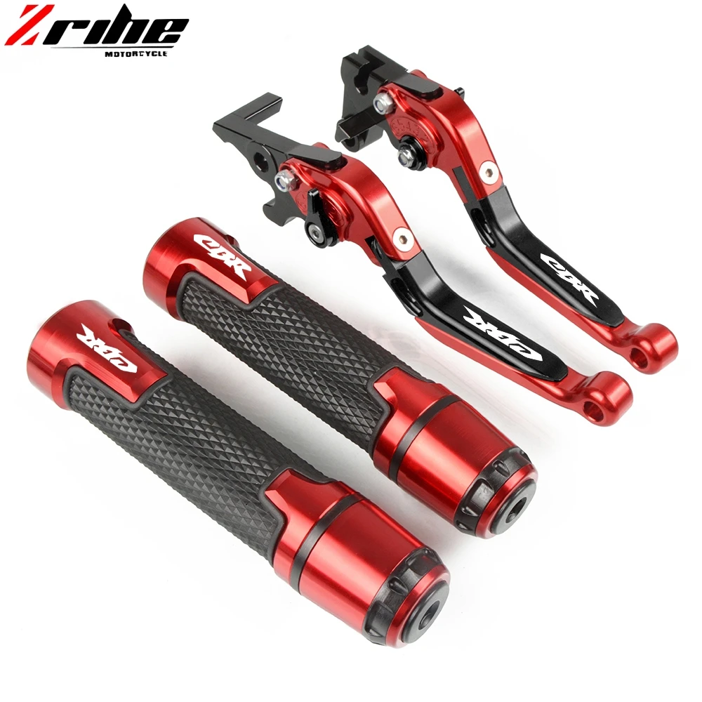 RED Мотоцикла тормозной рычаг сцепления Выдвижная рукоятка ручка для Honda CBR 600 CBR600 F2, F3, F4, F4i 1991-2007 1992 1993 1994 - Цвет: RED