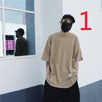 

Long-sleeved t-shirt men's modal cotton autumn and winter trend men's autumn clothes plus velvet