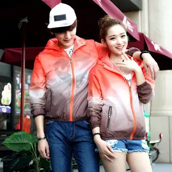 

Unisex Quick Dry Pockets Hooded Anti UV Sunlight Waterproof Coat Fishing Jacket Comfortable cool sunscreen jacket