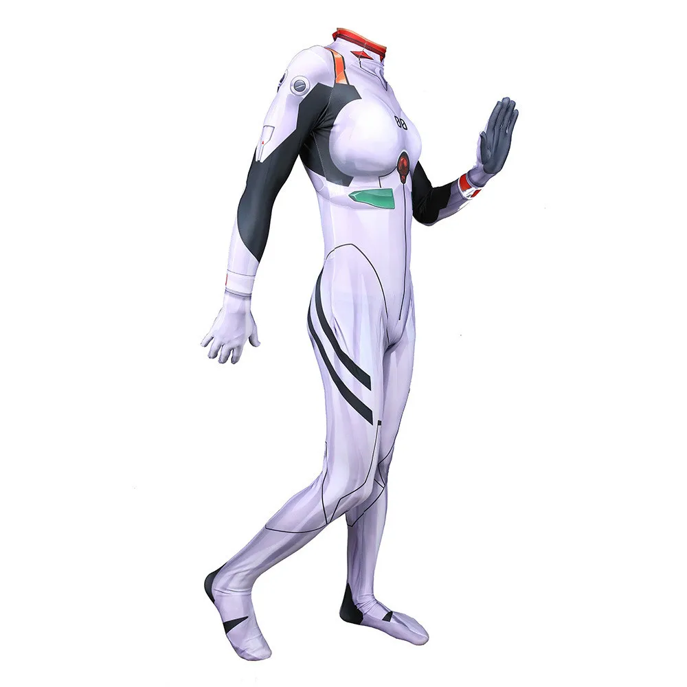 Японское аниме NEON GENESIS EVANGELION EVA Ayanami Adult Детский комбинезон-унисекс для взрослых костюм зентай на Хэллоуин