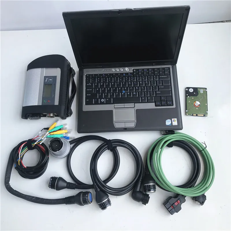 

MB Star Diagnosis C4 MB star SD C4 with newest hdd software 2023.12v win10 system with D630 Laptop top quality ready to work