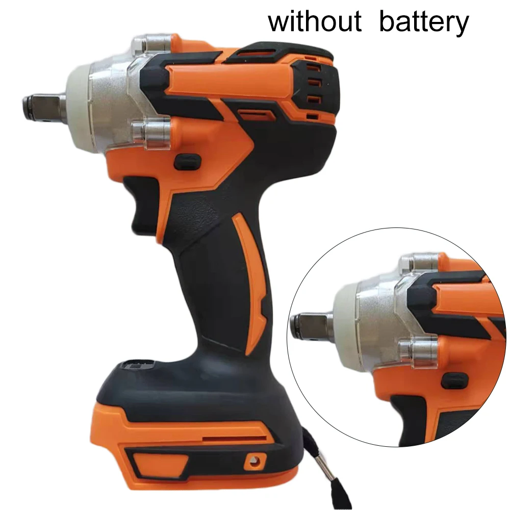 

Cordless Brushless 1pc Electric Impact Wrench Body Power Tool Torque Handheld