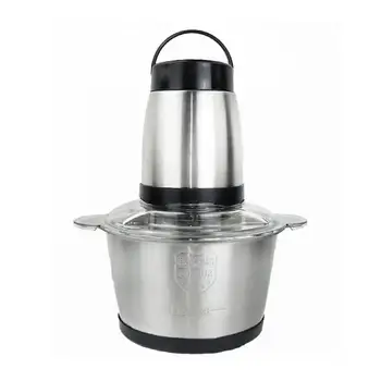 

Stainless Steel Household Electric Meat Grinder Multifunctional Dual-speed Stuffing Machine Cooking High-power Vegetable Ma G0I2