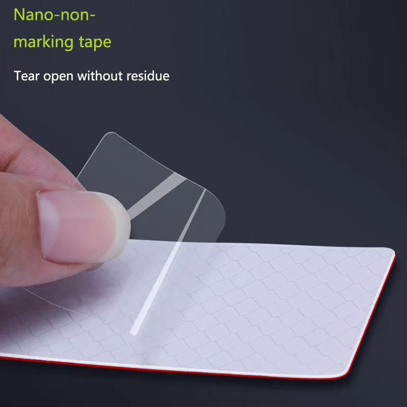 Предупреждающая лента Nano Светоотражающая наклейка для автомобиля бесследная