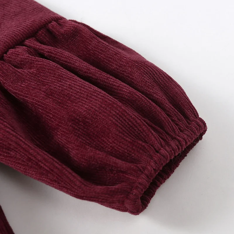 Винтажное платье для маленьких девочек; платья для малышей; vestido infantil vestidos infantil; повседневная одежда; однотонное платье с длинными рукавами для малышей; От 0 до 3 лет