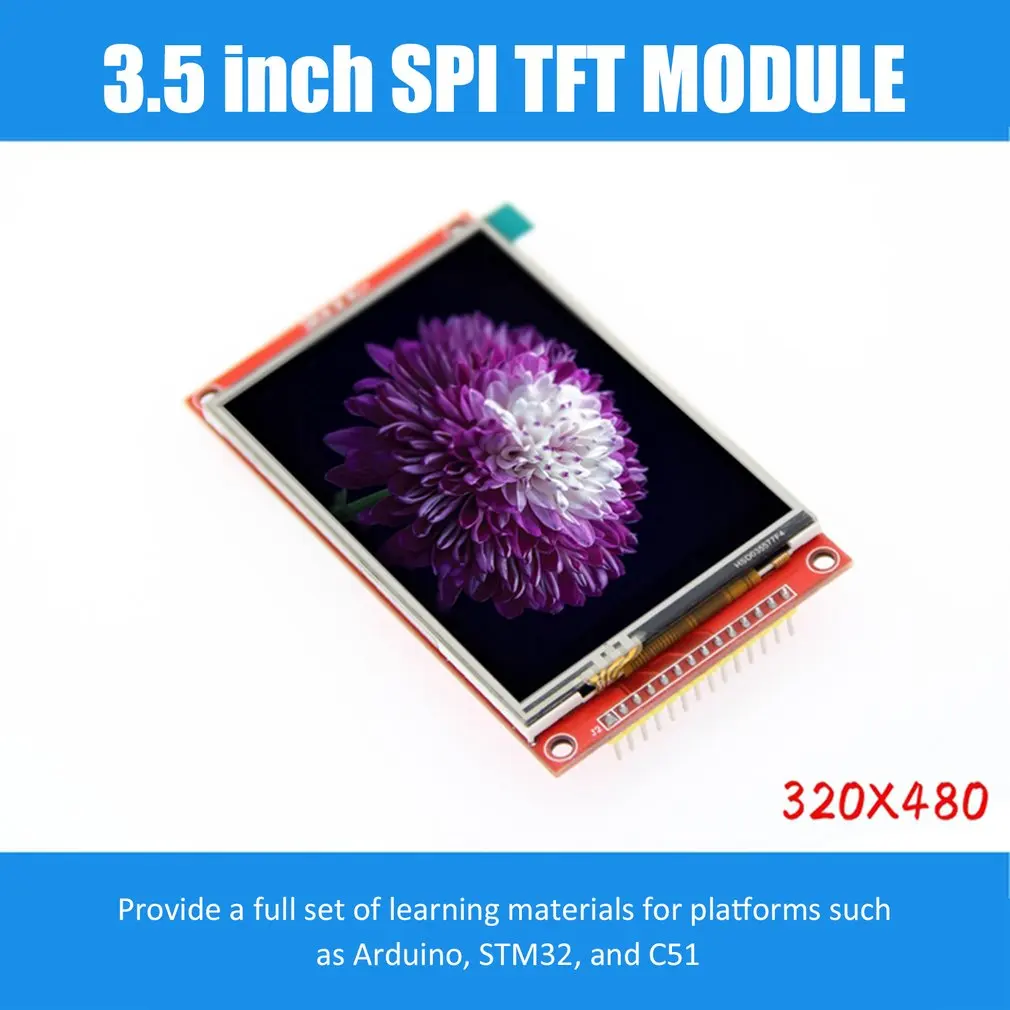 3,5 дюймов 320*240 последовательный SPI TFT lcd модуль дисплей экран оптическая Сенсорная панель Драйвер IC ILI9341 для MCU
