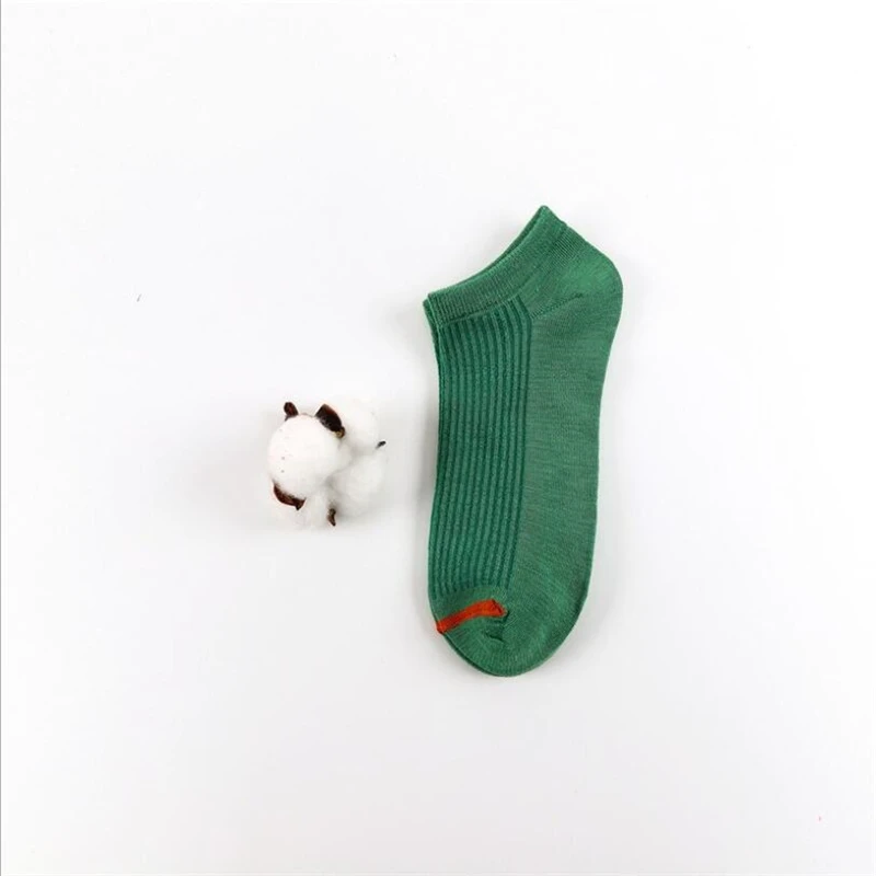 1 пар/лот, мужские весенне-летние носки из бамбукового волокна, брендовые Новые повседневные бизнес антибактериальные дезодоранты, дышащие носки - Цвет: 5