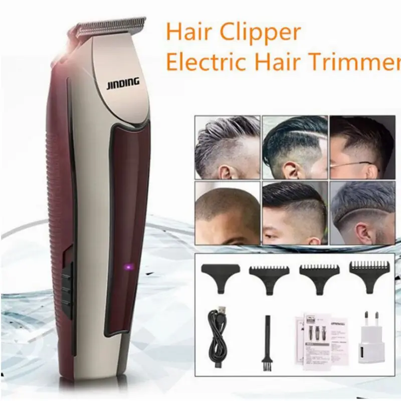 

Professional Hair Trimmer Rechargeable Beard Hair Clipper Men's Cordless Haircut Electric Hair Cutting Shaving Machine
