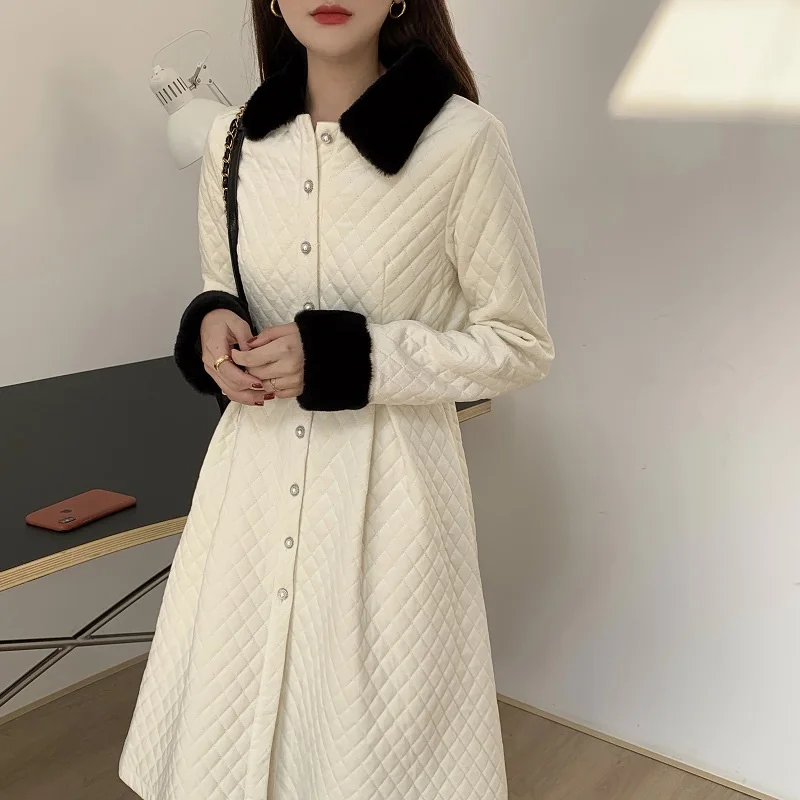 Рисунок 2 - Зимняя теплая Длинная женская куртка