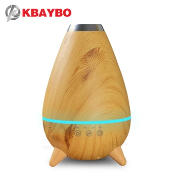 

400ml Hot Sale LEDLight Ultrasonic Air Humidifier Mist Maker Fogger Electric Aroma Diffuser Essential Oil Aromatherapy Household