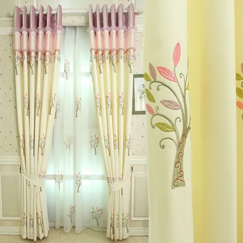 

Modern Minimalist Nordic Princess Style Shading Curtains for Living Dining Room Bedroom.